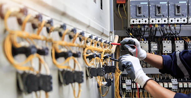 Professional Electrician technician working in Laurel, VA